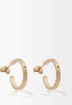Thumbnail for your product : AURÉLIE BIDERMANN FINE JEWELLERY Topaz & 18kt Gold Hoop Earrings