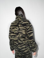Thumbnail for your product : Alexander Wang Dandelion-print denim jacket