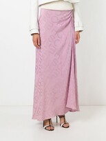 Thumbnail for your product : Jean Louis Scherrer Pre-Owned Draped Drawstring Skirt