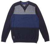 Thumbnail for your product : Point Zero Long Sleeve Colour Block Sweater