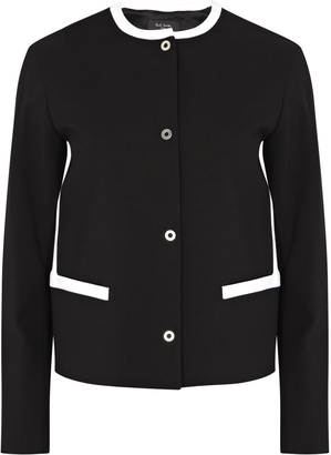 Paul Smith Black Milano black and white jersey jacket