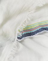 Thumbnail for your product : ASOS Oversized Scarf With Aztec Trim Detail