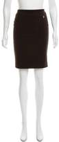 Thumbnail for your product : Gucci Knee-Length Velvet Skirt