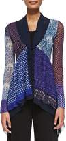 Thumbnail for your product : Jean Paul Gaultier Printed Patchwork Tie Cardigan