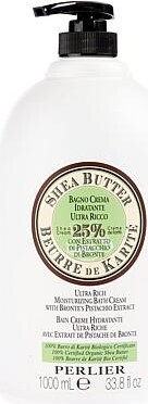 Perlier Shea Butter and Pistachio 1-Liter Bath Cream