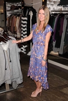 Thumbnail for your product : T-Bags LosAngeles T Bags Serafina Asymmetrical Dress in Violet Print