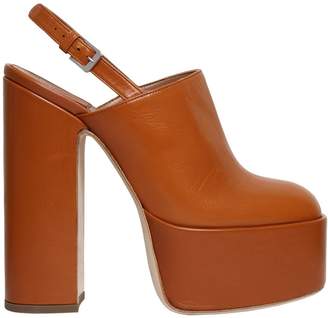 Laurence Dacade 150mm Romanka Leather Platform Sandals