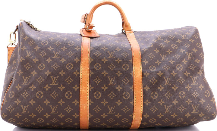 Louis Vuitton Keepall Bandouliere Bag Monogram Canvas 60