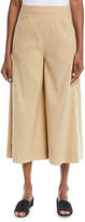 Thumbnail for your product : Vince High-Waist Stretch-Linen Ankle Culotte Pants