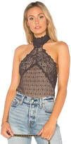 Thumbnail for your product : Nightcap Clothing Mesh Lace Halter Top