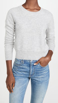 Thumbnail for your product : Naadam Long Sleeve Crop Cashmere Pullover