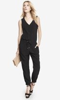 Thumbnail for your product : Express V-Neck Jumpsuit
