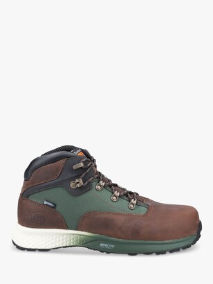 Timberland Euro Hiker Composite Safety Boots, Brown/Green