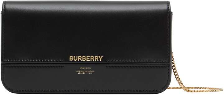 burberry card holder with chain