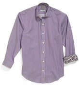 Thumbnail for your product : Thomas Dean Satin Stripe Dress Shirt (Big Boys)