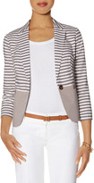Thumbnail for your product : The Limited Striped Colorblock Blazer