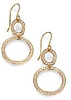 Thumbnail for your product : Ippolita Diamond & 18K Yellow Gold Snowman Earrings