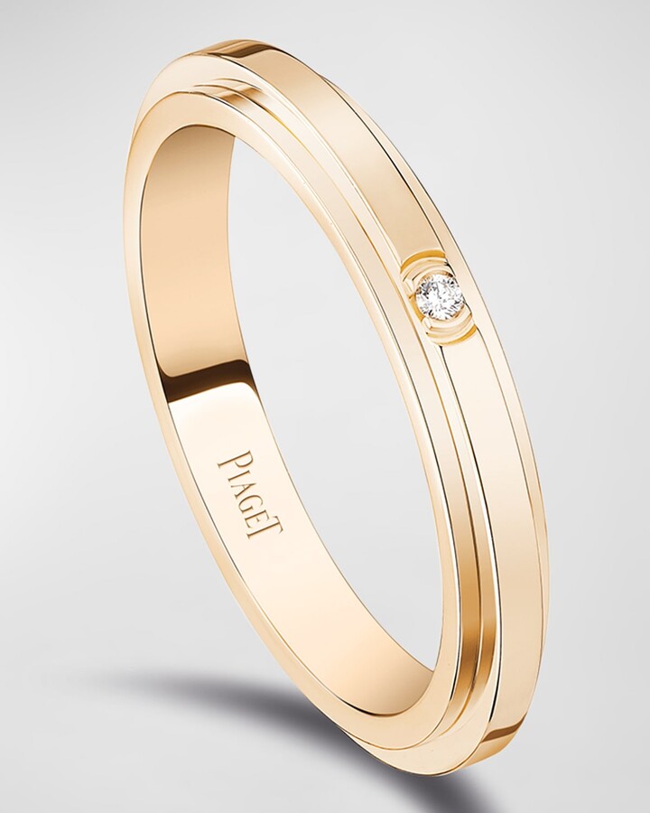 Piaget Diamond & 18k Rose Gold Possession Eternity Ring - 66mint