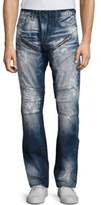 Thumbnail for your product : PRPS Barracuda Straight Fit Moto Jeans