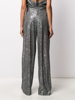 Just Cavalli Wide-Leg Flared Trousers