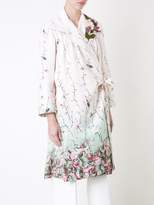 Thumbnail for your product : Antonio Marras floral printed coat