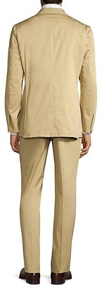 Canali Modern-Fit Stretch Cotton Suit