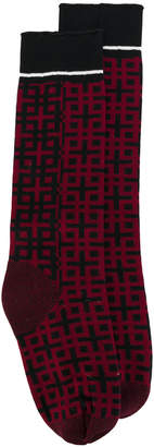 Haider Ackermann patterned socks