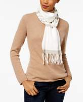 Thumbnail for your product : Cejon Striped Soft Knit Scarf