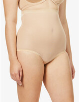 Thumbnail for your product : Wolford Women's Nude High-Rise Tulle Control Briefs, Size: 10