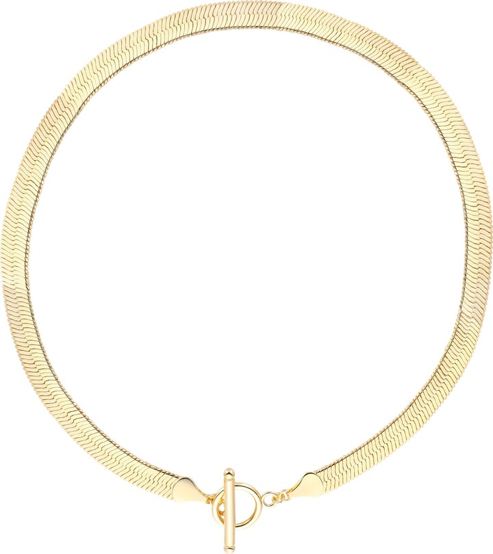st. Moran Cora Herringbone Chain Necklace