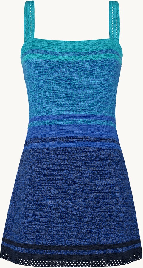 ESCVDO Plumar Minidress Blues S