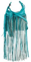 Thumbnail for your product : Carlos Falchi Fringed Leather Crossbody Bag w/ Tags