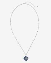 Thumbnail for your product : White House Black Market Sodalite Filigree Pendant Necklace