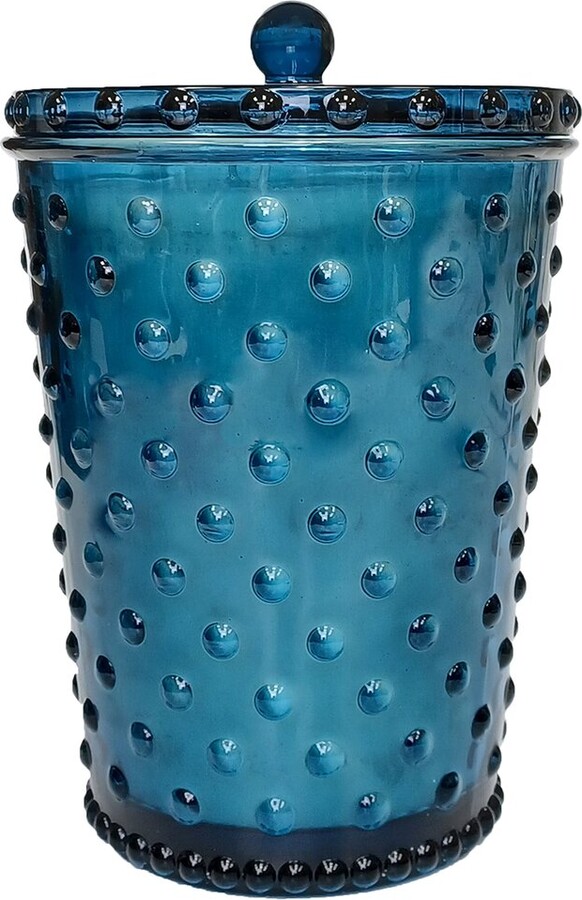 Simpatico Grande Ambergris Hobnail Glass Candle ShopStyle