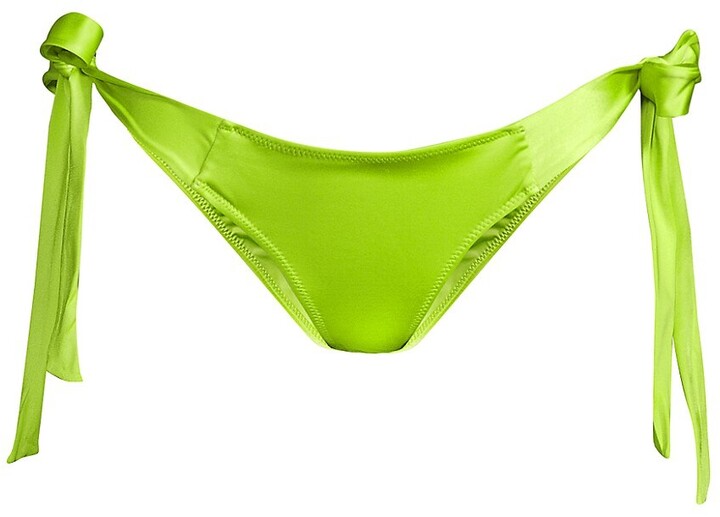 Frankie's Bikinis Harlow LowRise Satin Bikini Bottom ShopStyle Two