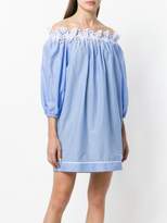 Thumbnail for your product : Ermanno Scervino off shoulder tunic dress