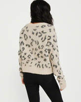 Thumbnail for your product : Abercrombie & Fitch Brushed Leopard Sweater