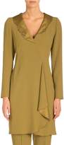 Thumbnail for your product : Emporio Armani Ruffle Front Dress