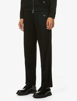 Thumbnail for your product : Emporio Armani Logo-print jersey jogging bottoms