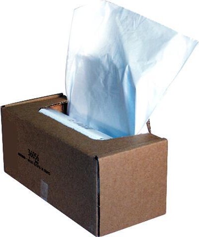 Fellowes 36056 - Powershred Shredder Waste Bags, 25 gal Capacity