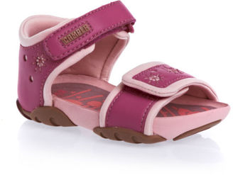 Camper Pink Two Strap  Girls  Sandals - Pink