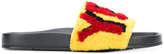 Thumbnail for your product : Fendi Yellow sliders