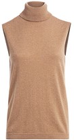 Thumbnail for your product : Lafayette 148 New York, Plus Size Cashmere Sleeveless Turtleneck Sweater