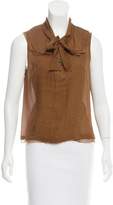 Thumbnail for your product : Chloé Sleeveless Silk Top