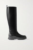 Thumbnail for your product : STAUD Bow Leather Knee Boots