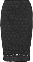 Thumbnail for your product : Elizabeth and James Cooper embroidered tulle pencil skirt