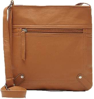 Coromose Womens Leather Satchel Cross Body Shoulder Messenger Bag Handbag