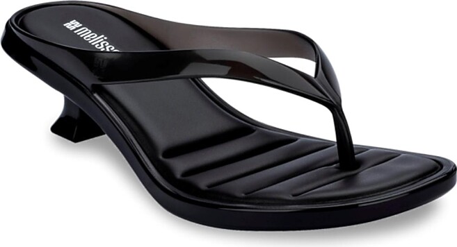 Melissa Women's Flip Flop Kitten Heels