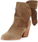 Thumbnail for your product : Sigerson Morrison Lori Suede Tie Bootie