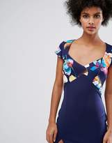 Thumbnail for your product : Paper Dolls Tropical Floral Sweetheart Dress